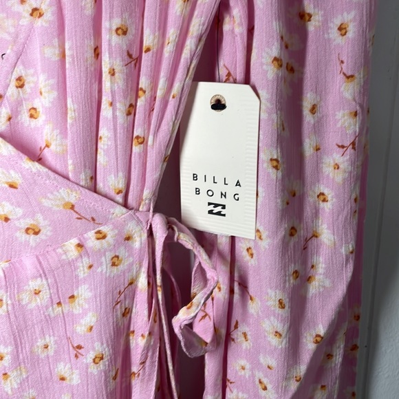 Billabong Spring Romance Mini Wrap Dress - Picture 5 of 11